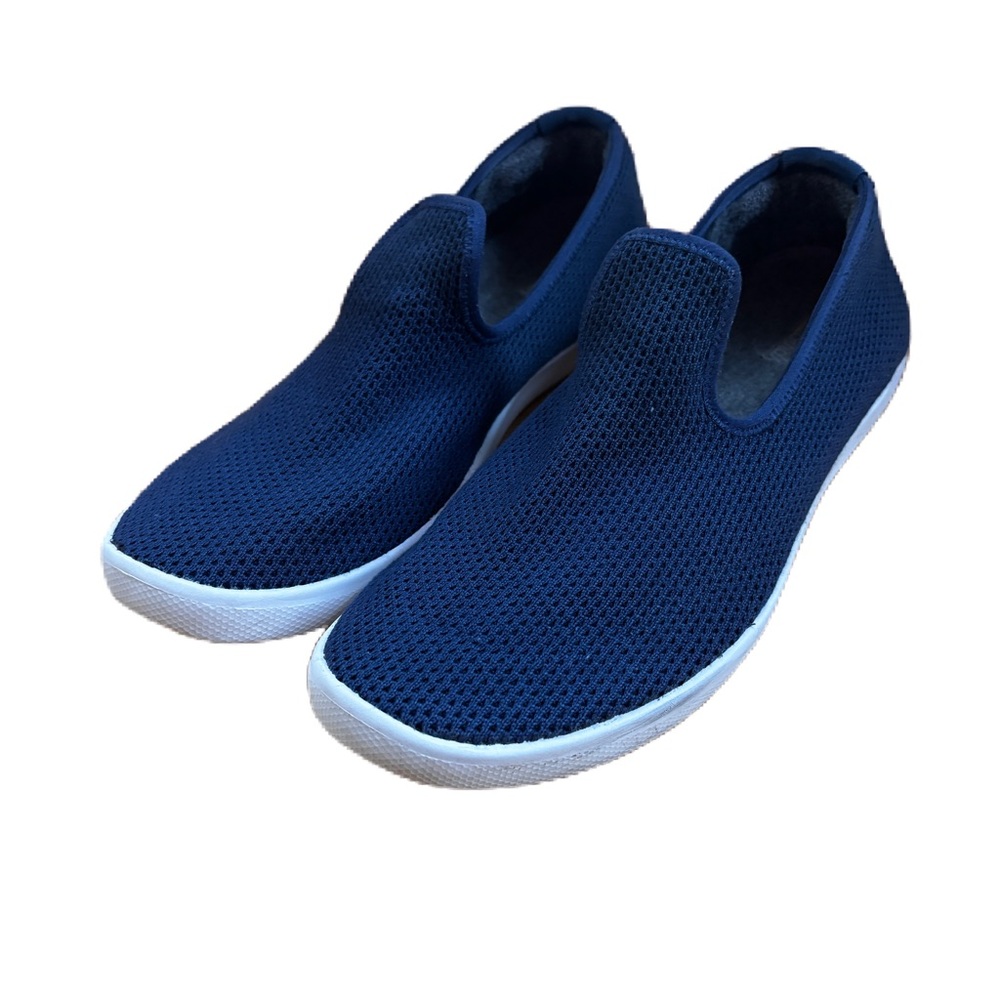 Allbirds Womens Blue Slip On's Size 11 Tree Loungers Navy Slip On Shoes